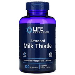Life Extension Advanced Milk Thistle, 120 капсул