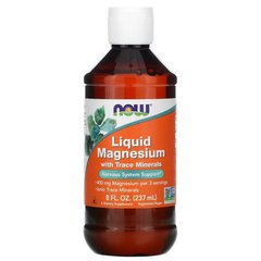 NOW Magnesium Liquid, 237 мл