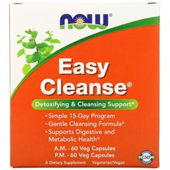 NOW Easy Cleanse, 120 вегакапсул