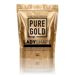 Pure Gold Protein Lady Shape, 450 грам Білий шоколад-ваніль