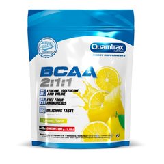 Quamtrax BCAA 2:1:1 , 500 грам Лимон