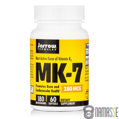 Jarrow Formulas MK-7 180 mcg, 60 капсул