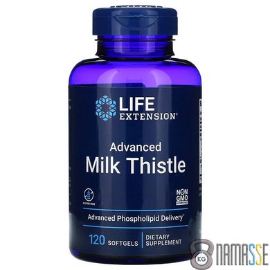 Life Extension Advanced Milk Thistle, 120 капсул