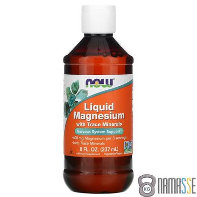 NOW Magnesium Liquid, 237 мл