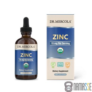 Dr. Mercola Zinc Liquid Drops, 115 мл