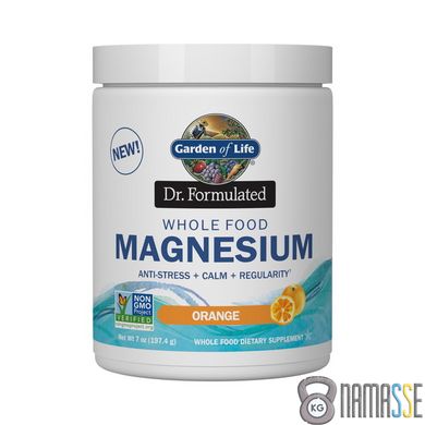 Garden of Life Dr. Formulated Whole Food Magnesium, 197.4 грам Апельсин