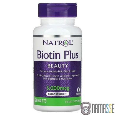 Natrol Biotin 5000 mcg, 150 таблеток