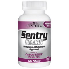 21st Century Sentry Senior Womens 50+, 100 таблеток