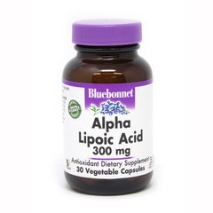 Bluebonnet Nutrition Alpha Lipoic Acid 300 mg, 30 капсул