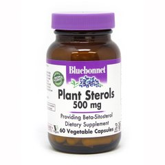 Bluebonnet Nutrition Plant Sterols 500 mg, 60 вегакапсул