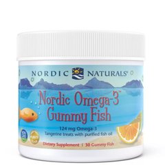 Nordic Naturals Nordic Omega-3 Gummies, 30 желеєк - мандарин