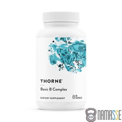 Thorne Research Basic B Complex, 60 капсул