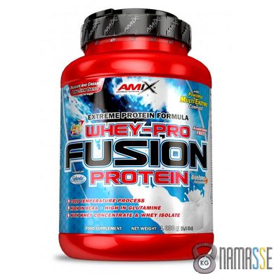Amix Nutrition Whey Pro Fusion, 1 кг Арахіс-шоколад-карамель
