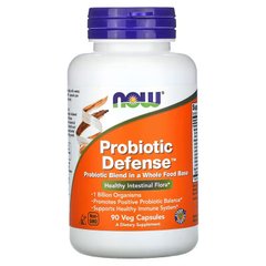 NOW Probiotic Defense, 90 вегакапсул