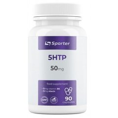 Sporter 5-HTP + Vitamin B6 + Niacin, 90 капсул