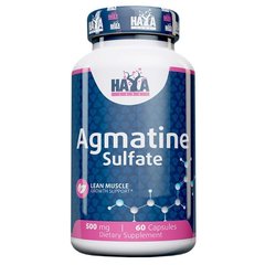 Haya Labs Agmatine Sulfate 500 mg, 60 капсул