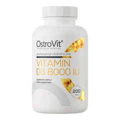 OstroVit Vitamin D3 8000 IU, 200 таблеток