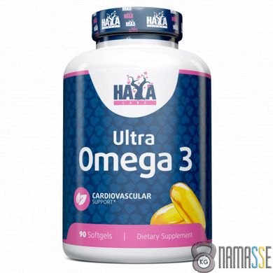 Haya Labs Ultra Omega 3, 90 капсул
