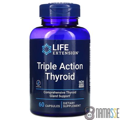Life Extension Triple Action Thyroid, 60 капсул