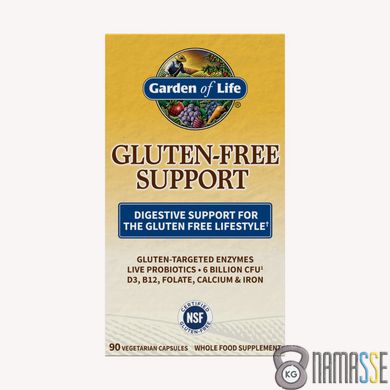 Garden of Life Gluten-Free Support, 90 вегакапсул