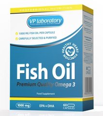 VPLab Fish Oil, 60 капсул