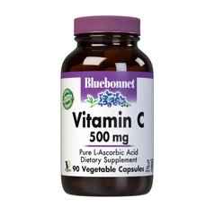 Bluebonnet Vitamin C 500 mg, 90 вегакапсул