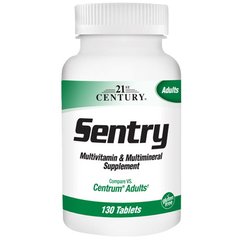 21st Century Sentry Multivitamin and Multimineral, 130 таблеток