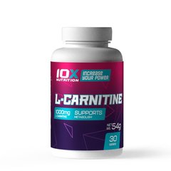 10XNutrition L-Carnitine, 30 таблеток