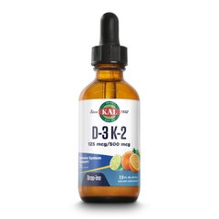 KAL Vitamin D-3 K-2 Drop, 59 мл
