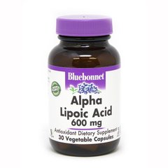 Bluebonnet Nutrition Alpha Lipoic Acid 600 mg, 30 капсул