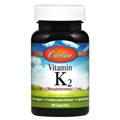 Carlson Labs Vitamin K2, 60 капсул