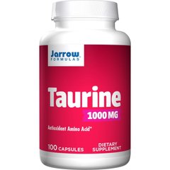 Jarrow Formulas Taurine 1000 mg, 100 капсул