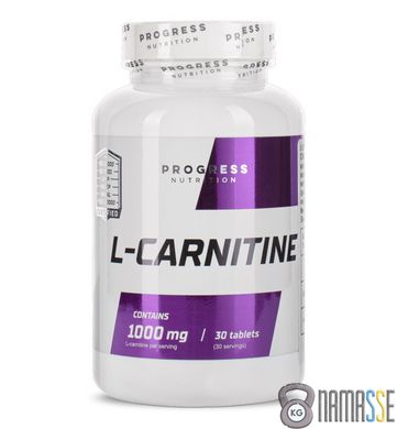 Progress Nutrition L-Carnitine, 30 таблеток