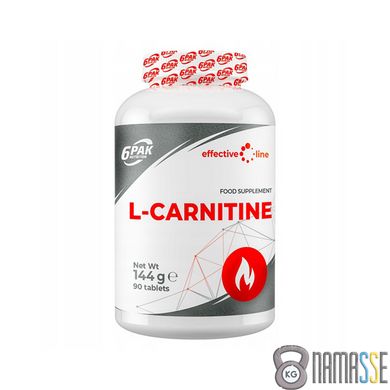 6PAK Nutrition L-Carnitine, 90 таблеток