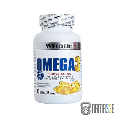 Weider Omega 3, 90 капсул