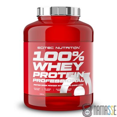 Scitec 100% Whey Protein Professional, 2.35 кг Арахісова паста