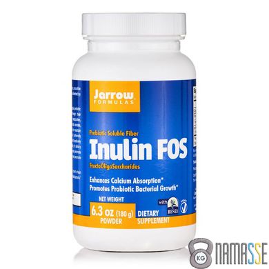 Jarrow Formulas Prebiotic Inulin FOS Powder, 180 грам