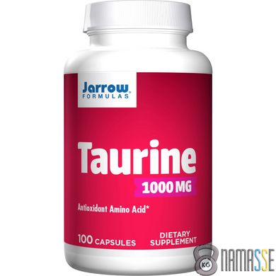 Jarrow Formulas Taurine 1000 mg, 100 капсул