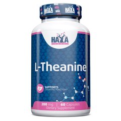 Haya Labs L-Theanine 200 mg, 60 капсул