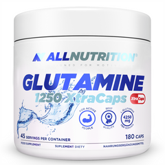 AllNutrition Glutamine 1250 Xtra Caps, 180 капсул