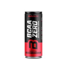 BioTech BCAA Zero Amino Energy Drink, 330 мл Малина-лайм
