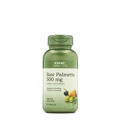 GNC Herbal Plus Saw Palmetto 500 mg, 90 капсул