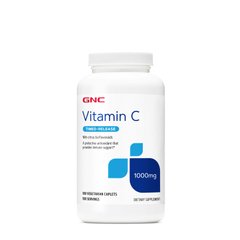 GNC Vitamin C 1000 mg Timed-Release, 180 вегакапсул