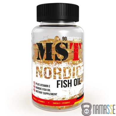 MST Nordic Fish Oil, 90 капсул