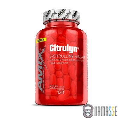 Amix Nutrition CitruLyn 750 mg, 120 капсул
