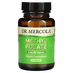 Dr. Mercola Methyl Folate 5 mg, 30 капсул