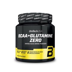 BioTech BCAA+Glutamine Zero, 480 грам Лимон
