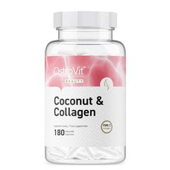 OstroVit Coconut & Collagen, 180 капсул