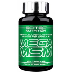 Scitec Mega MSM, 100 капсул