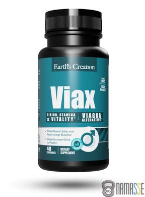 Earth‘s Creation VIAX Male Supplement, 40 капсул